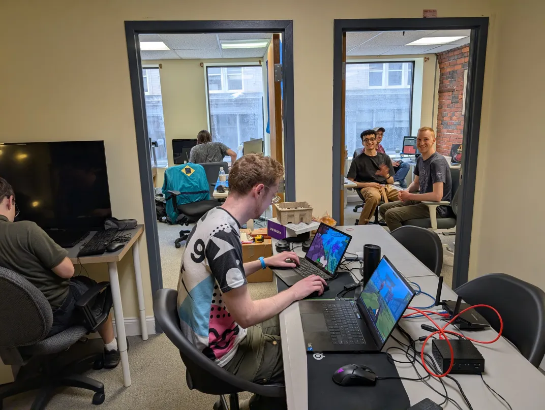 The Critical Mass! coworking rooms